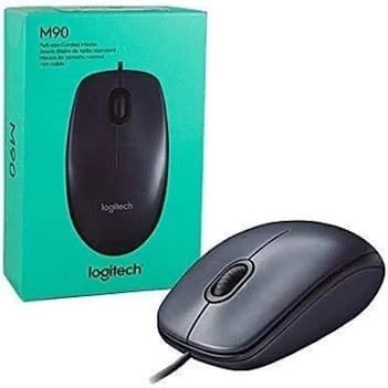 Logitech M90 Corded USB Optical Mouse