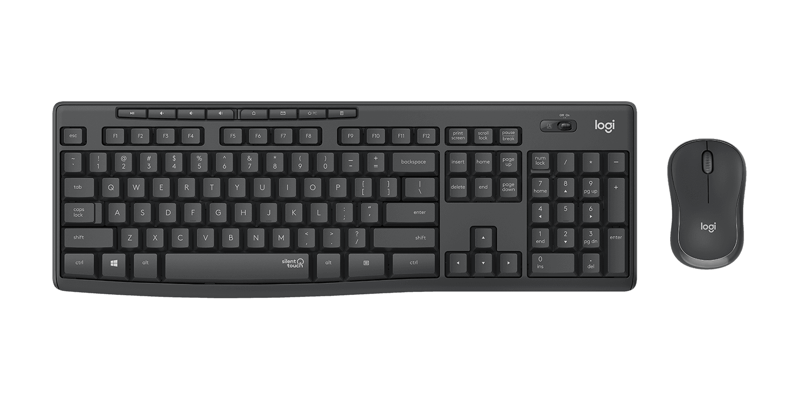 Logitech MK295 Silent Wireless Keyboard and Mouse Combo