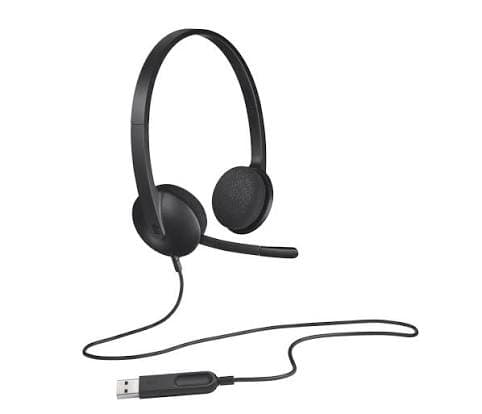 Logitech H340 USB Stereo Headset with Microphone