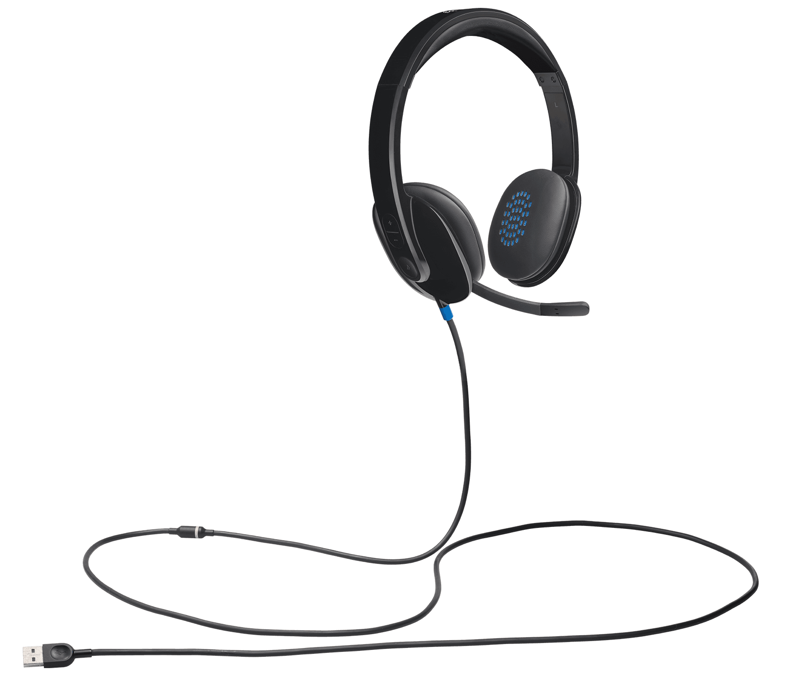 Logitech H540 USB Stereo Headset with Noise-Cancelling Microphone