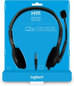 Logitech H111 Stereo Headset with Microphone